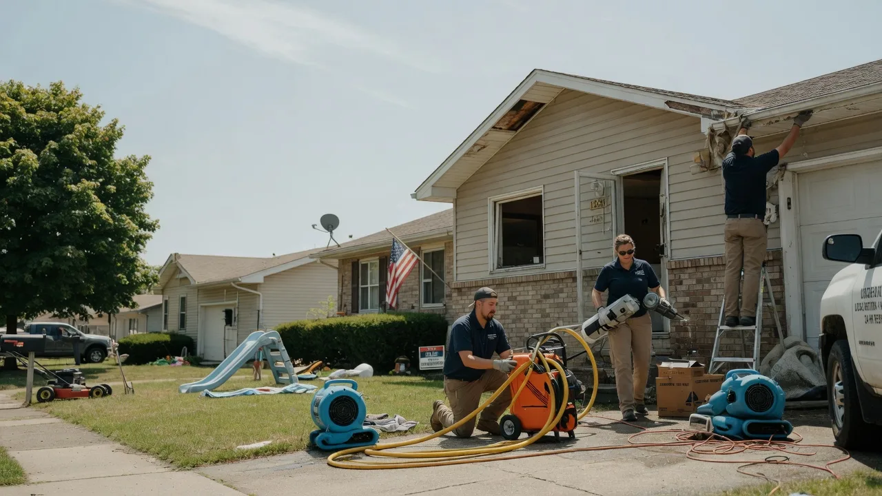 Water Damage Restoration in Anchor, IL near me